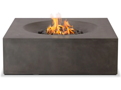 Pyromania Tao Natural Gas Fire Table in Slate Grey - TA-SL-NG