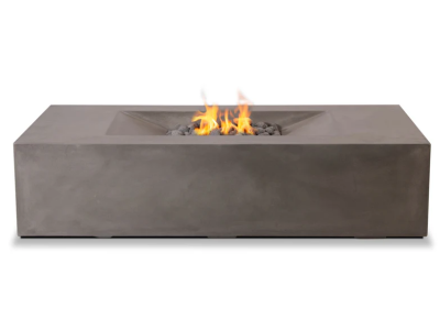 Pyromania Moderne Liquid Propane Fire Table in Slate Grey - MO-SL-LP