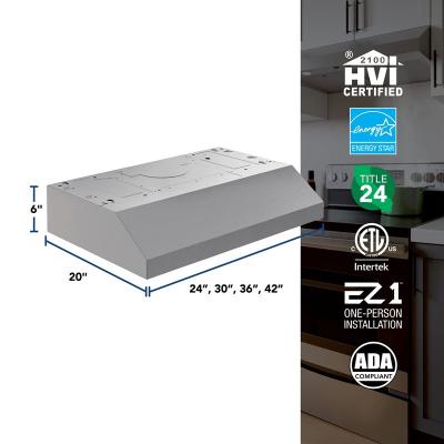 30" Broan Under Cabinet Range Hood in Stainless Steel - GLA1303SS