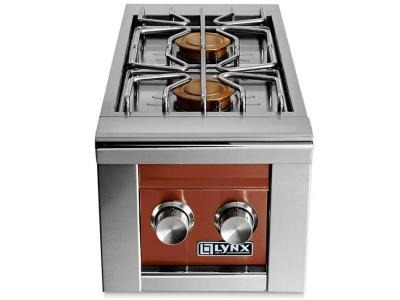 13" Lynx Built-In Natural Gas Double Side Burner - LSB2-2-SING