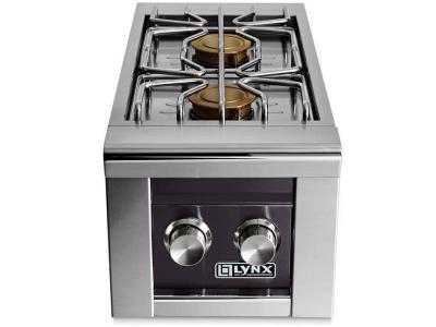 13" Lynx Built-In Liquid Propane Double Side Burner - LSB2-2-OBLP