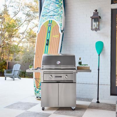 30" Sedona Liquid Propane Built-in Grill With 2 Stainless Steel Burners - L501-LP
